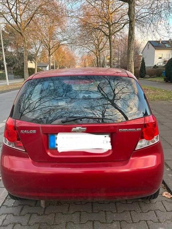 Gebraucht Chevrolet Kalos 2006 Rot Limousine