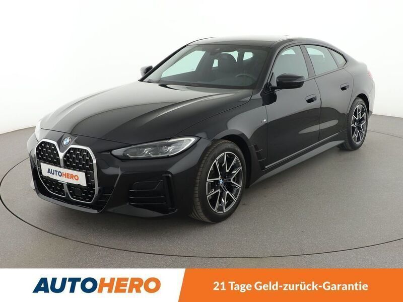 Schwarz Gebraucht 2022 BMW 420 Gran Coupé M Sport Coupé | 38.110 € (Fairer Preis) - Bild 1/3