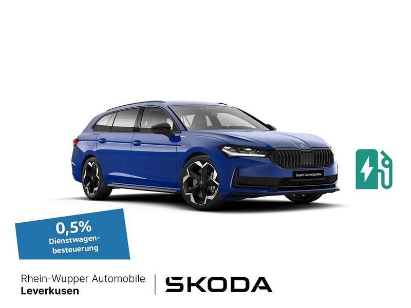 Blau Neu 2025 Skoda Superb SportLine Kombi | 54.980 € (Etwas zu teuer) - Bild 1/4