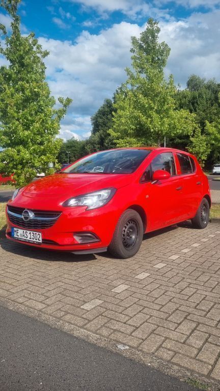 Rot Gebraucht 2018 Opel Corsa Edition Limousine | 5.900 € (Guter Preis) - Bild 1/4