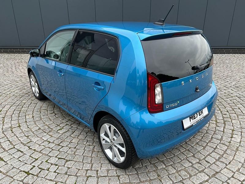Gebraucht Skoda Citigo-e IV Style 61 kW (83 PS) 2020 Blau Kleinwagen