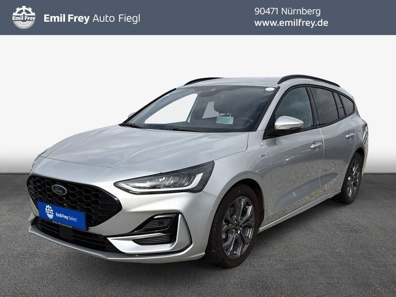Moondust silber metallic Gebraucht 2023 Ford Focus ST-Line X Kombi | 20.890 € (Guter Preis) - Bild 1/4