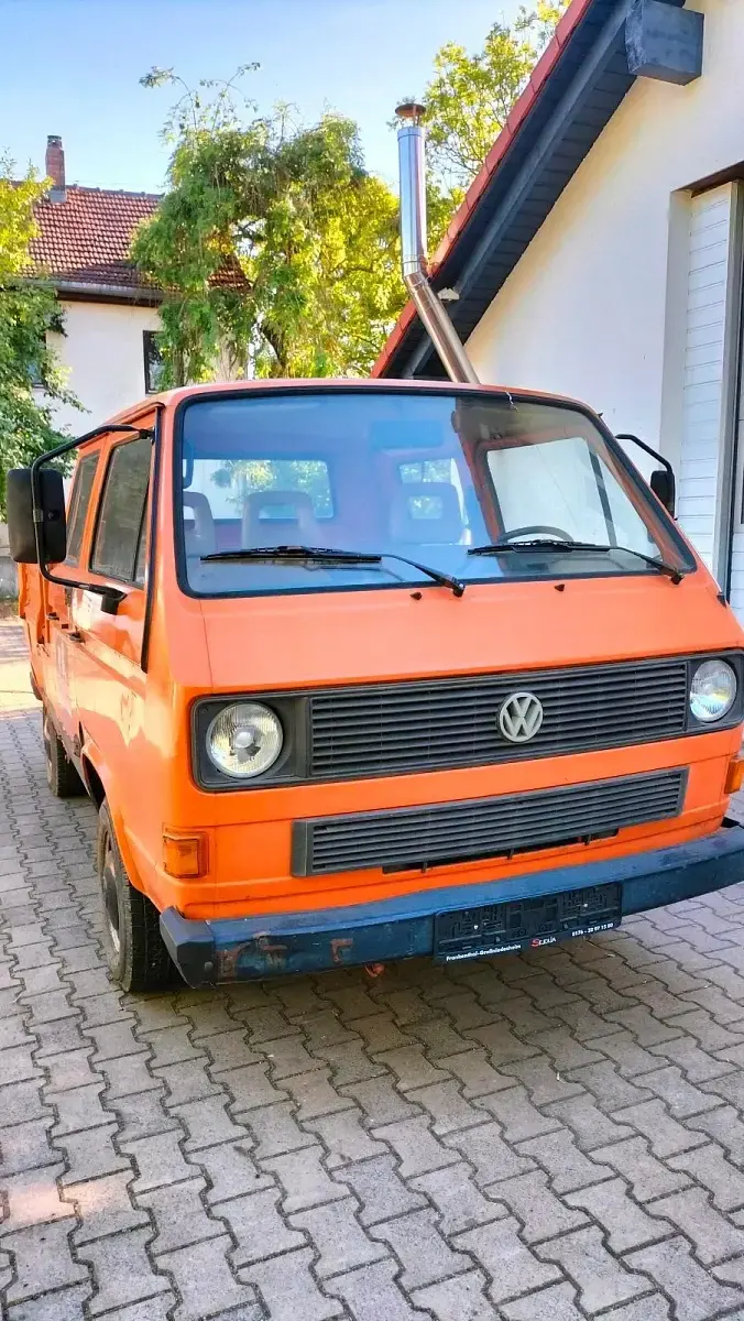 Gebraucht VW T3 50 PS (36 kW) 1989 Orange Van
