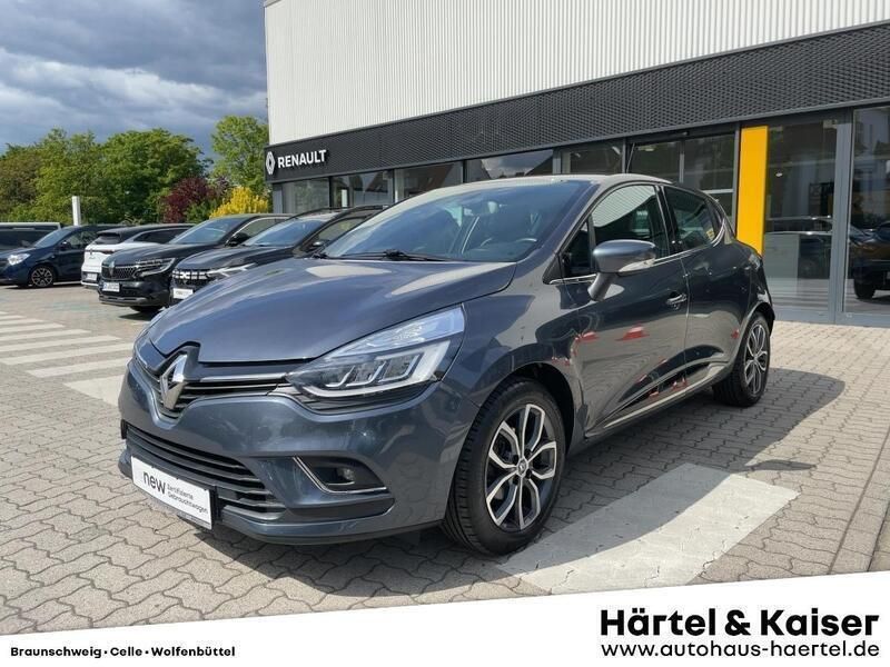 Titaniumgrau metallic (grau) Gebraucht 2017 Renault Clio IV Intens Limousine | 12.990 € (Fairer Preis) - Bild 1/4