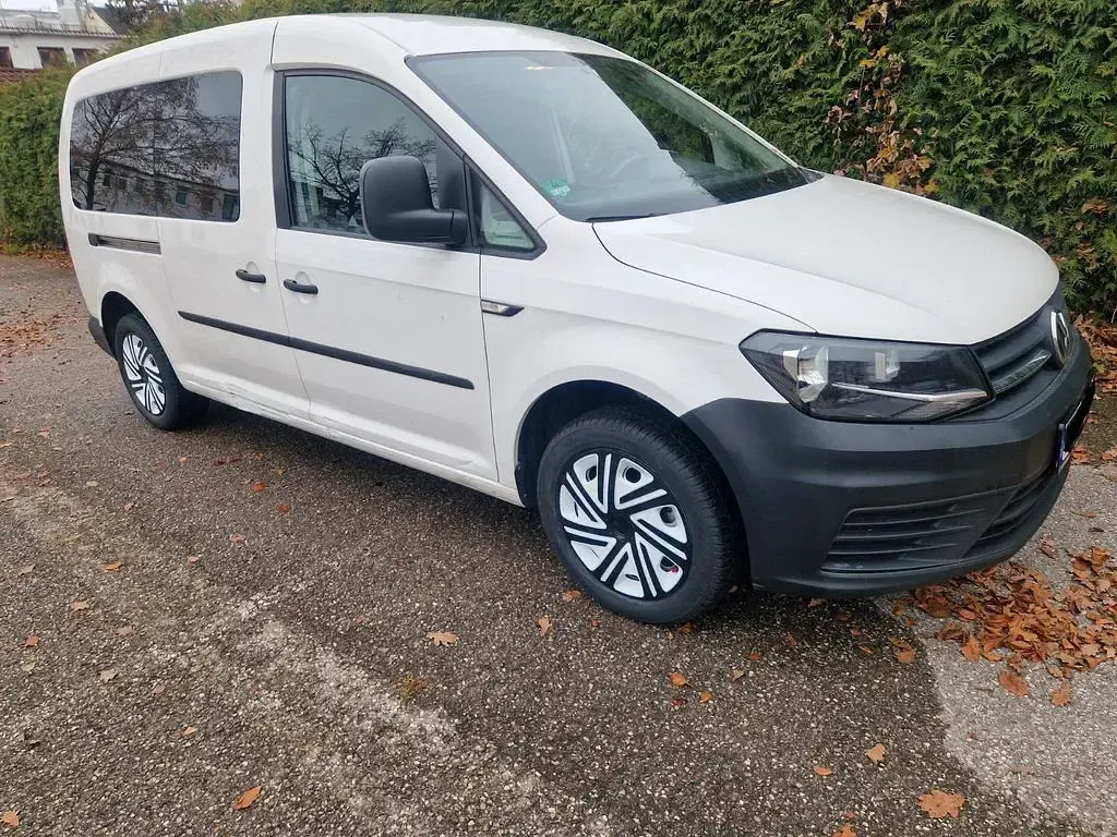 Usata VW Caddy 150 CV (110 kW) 2018 Bianco Monovolume