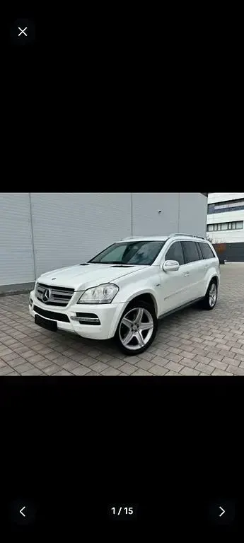 Gebraucht Mercedes GL350 211 PS (155 kW) 2010 Weiß SUV