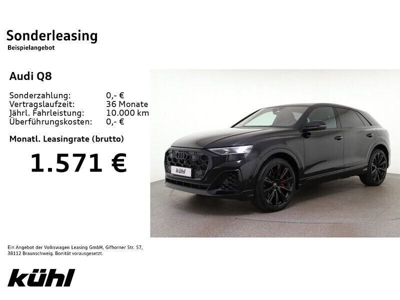 Schwarz Gebraucht 2022 Audi Q8 Advanced SUV | 123.980 € - Bild 1/4