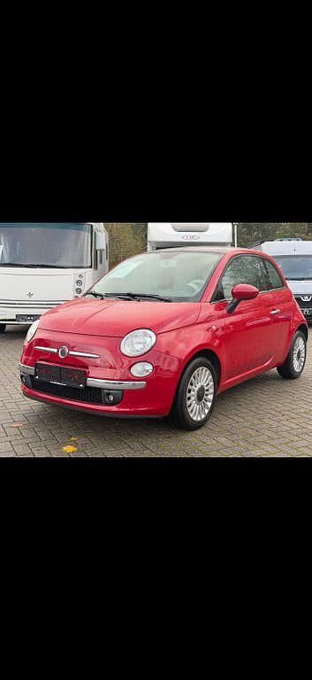 Rot Gebraucht 2010 Fiat 500 Lounge Kleinwagen | 3.950 € (Fairer Preis) - Bild 1/4