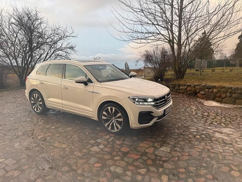 Gebraucht VW Touareg R-line 286 PS (210 kW) 2019 Weiß SUV