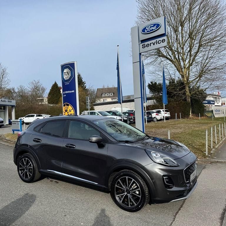 Grau Gebraucht 2022 Ford Puma Titanium X SUV | 18.987 € (Guter Preis) - Bild 1/4