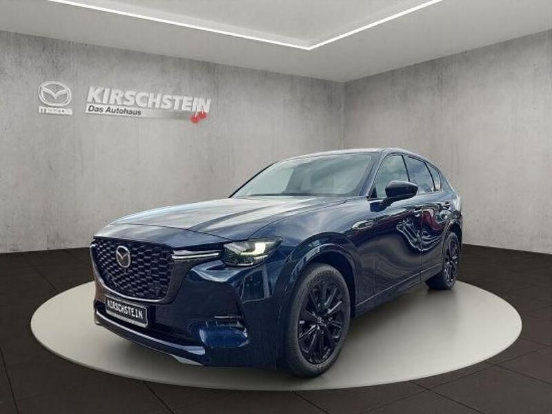 Deep crystal blue Gebraucht 2022 Mazda CX-60 Homura-Line SUV | 35.999 € (Fairer Preis) - Bild 1/4