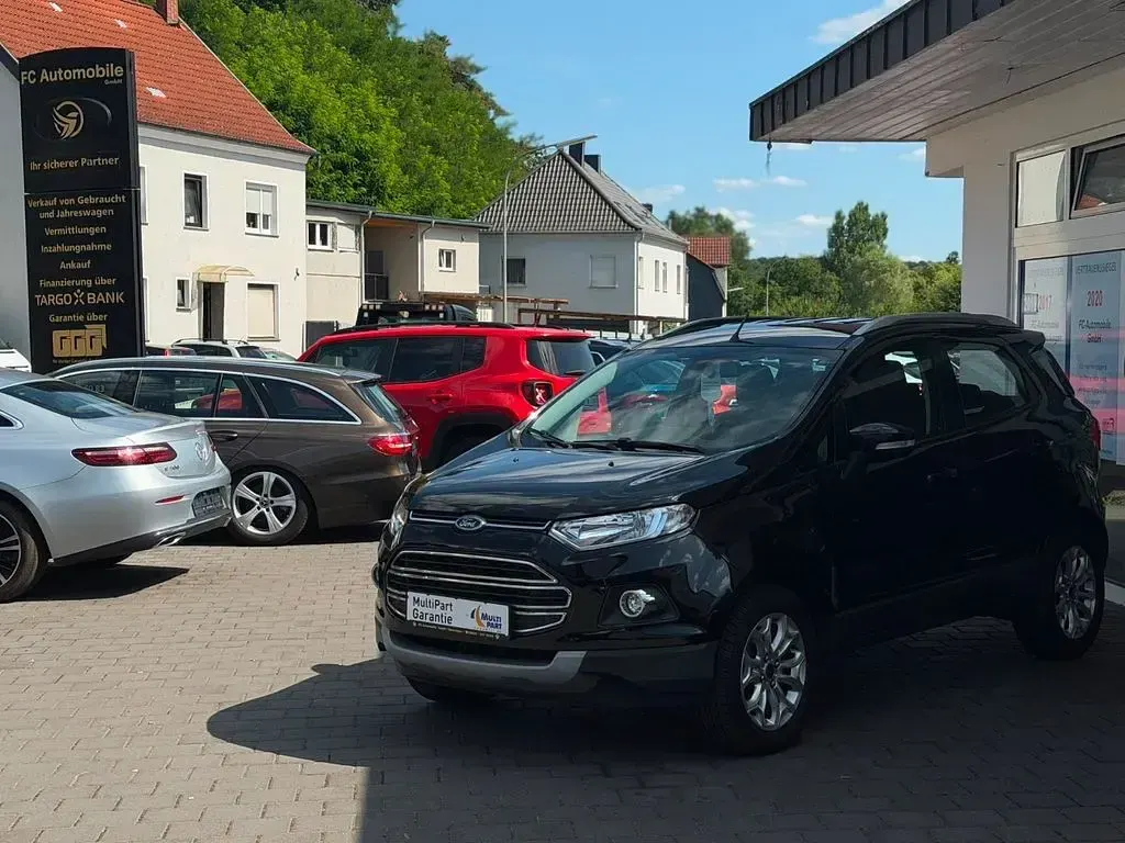 Gebraucht Ford Ecosport Titanium 140 PS (102 kW) 2017 Schwarz SUV