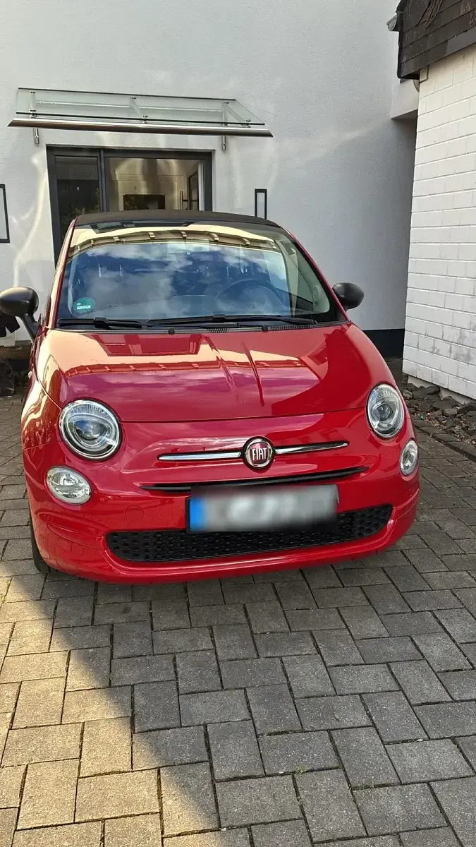 Gebraucht Fiat 500C 69 PS (50 kW) 2017 Rot Cabrio