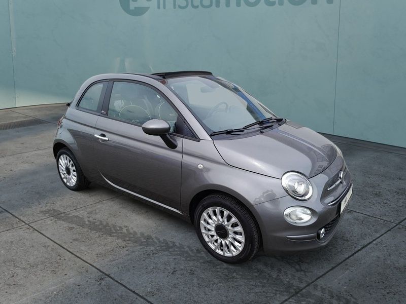 Grau Gebraucht 2020 Fiat 500C Lounge Cabrio | 14.180 € (Fairer Preis) - Bild 1/4