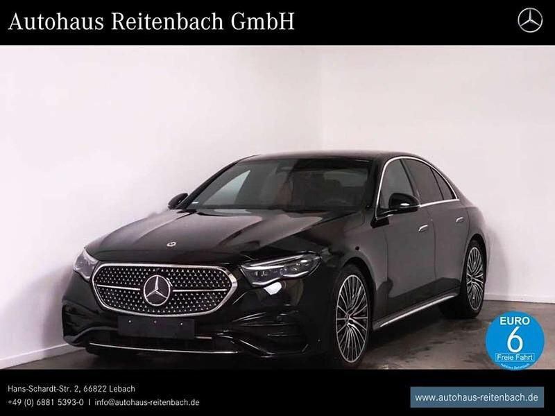 Gebraucht Mercedes E200 AMG 204 PS (150 kW) 2025 Lack obsidianschwarz Limousine