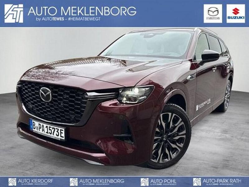 Rot Gebraucht 2024 Mazda CX-80 Homura-Line SUV | 51.990 € - Bild 1/4