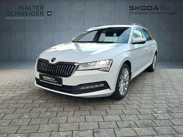 Second-hand Skoda Superb Ambition 150 CP (110 kW) 2024 Alb Break