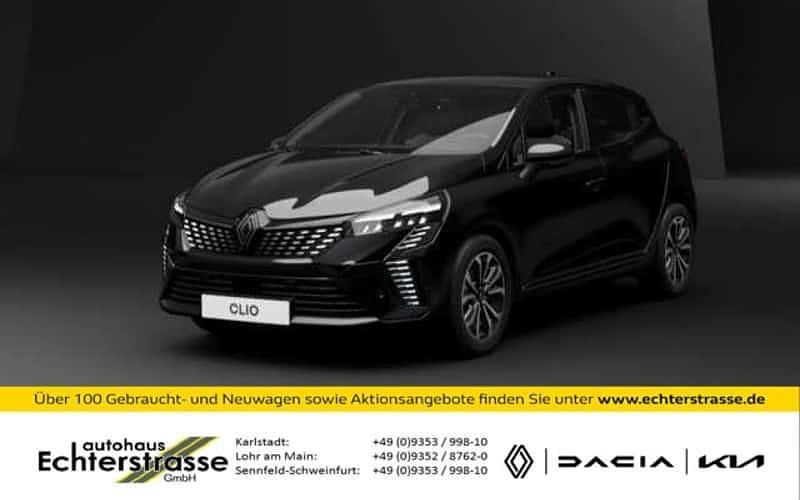 Blackpearlschwarz metallic Neu 2025 Renault Clio V Techno Limousine | 22.875 € (Etwas zu teuer) - Bild 1/3