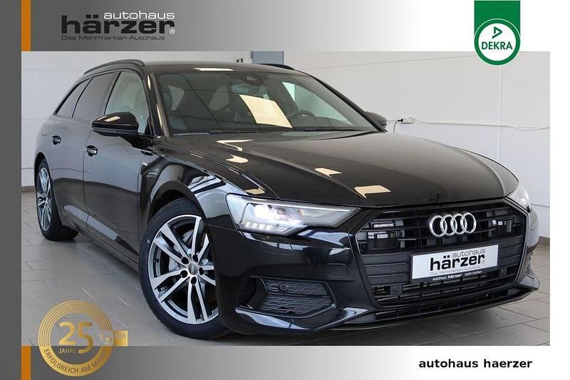 Mythosschwarz metallic Gebraucht 2019 Audi A6 S-Line Kombi | 28.990 € (Fairer Preis) - Bild 1/4