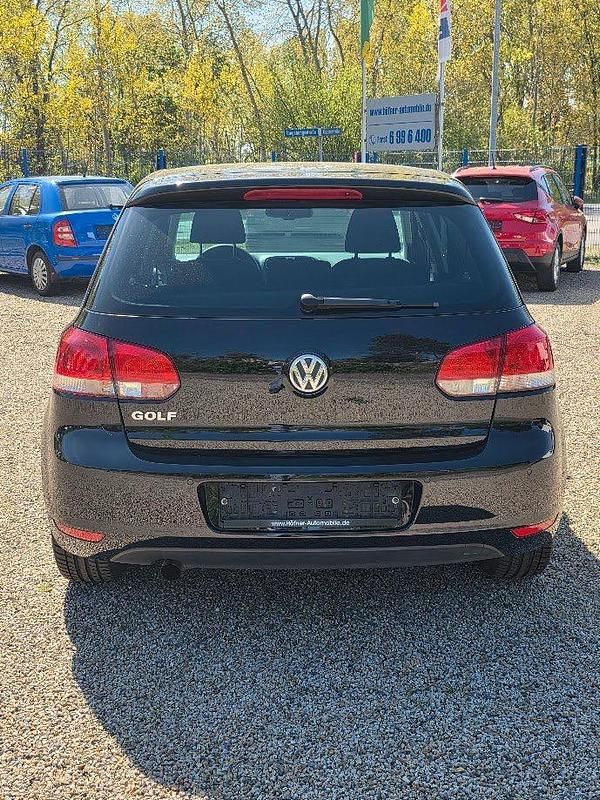 Brugt VW Golf VI 105 HK (77 kW) 2010 Sort Hatchback