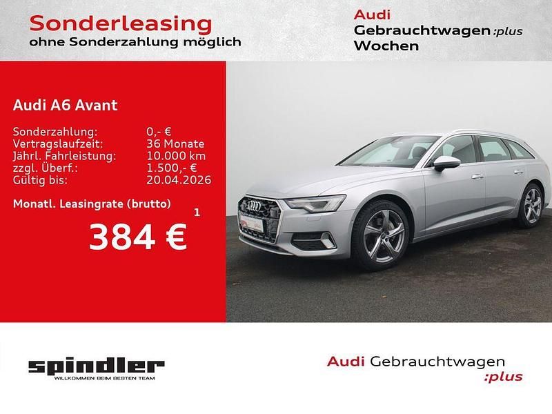 Gebraucht Audi A6 Advanced Plus 265 PS (194 kW) 2025 Florettsilber metallic Kombi