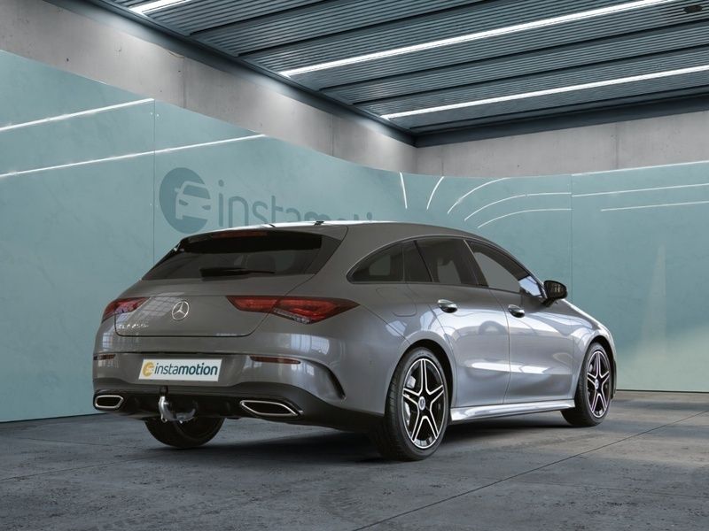 Grau Gebraucht 2022 Mercedes CLA250e Shooting Brake AMG Kombi | 33.924 € (Teuer) - Bild 1/2