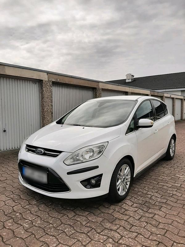Gebraucht Ford C-MAX Titanium 125 PS (91 kW) 2013 Weiß Van / Kleinbus