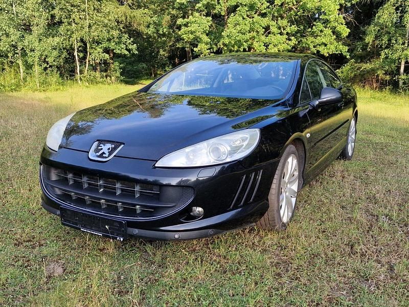 Schwarz Gebraucht 2010 Peugeot 407 Coupe Platinum Coupé | 3.000 € - Bild 1/4