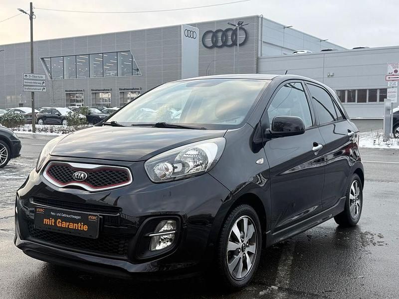 Schwarz Gebraucht 2015 Kia Picanto DREAM-TEAM Edition Kleinwagen | 6.990 € (Fairer Preis) - Bild 1/4