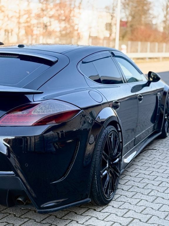 Schwarz Gebraucht 2012 Porsche Panamera Turbo Limousine | 39.999 € (Fairer Preis) - Bild 1/4