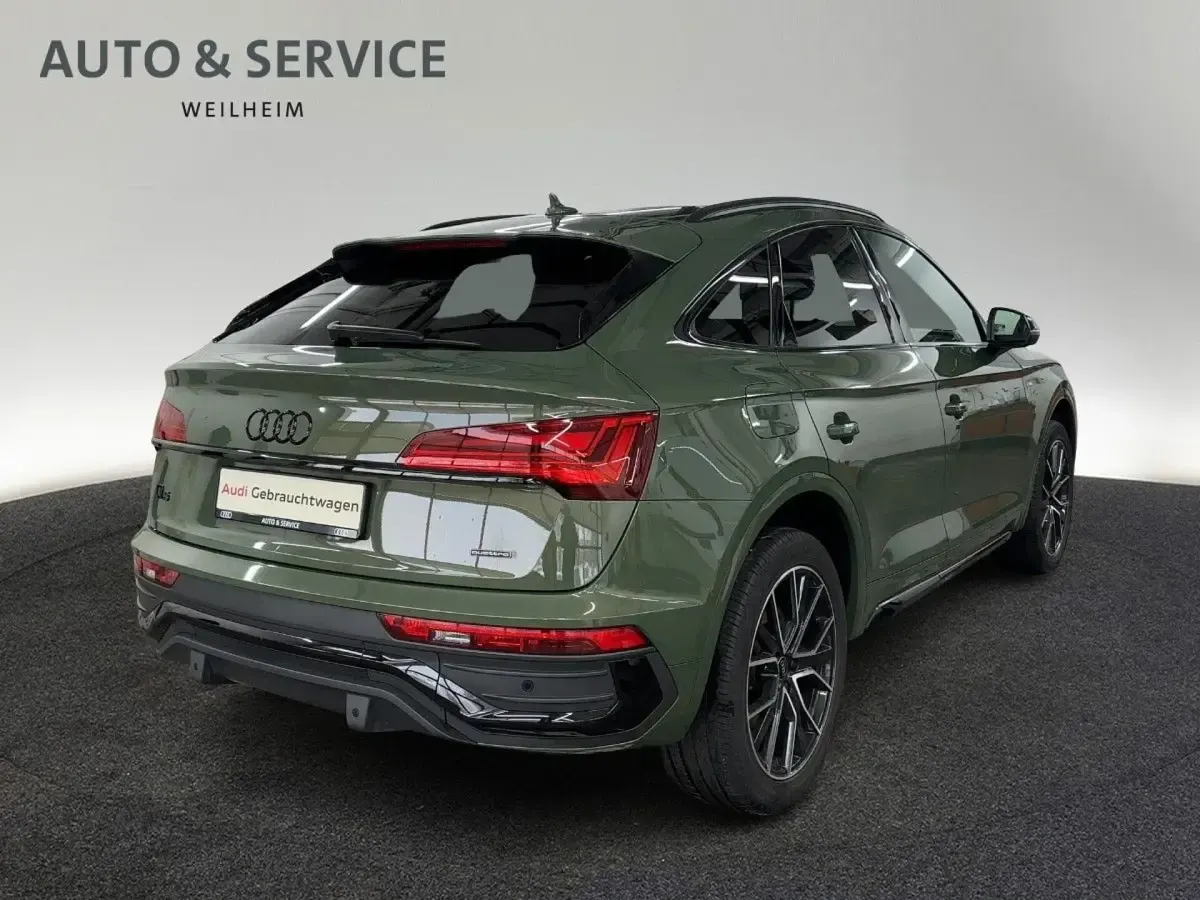 Gebraucht Audi Q5 Sportback S-Line 204 PS (150 kW) 2023 Distriktgrün metallic SUV