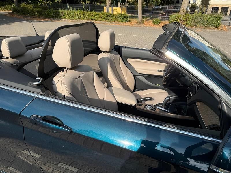 Grün Gebraucht 2015 BMW 220 Cabrio | 12.800 € (Fairer Preis) - Bild 1/4