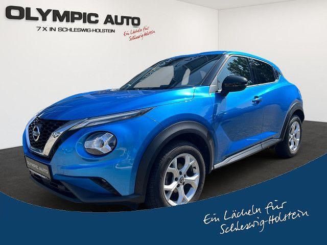 Blau Gebraucht 2020 Nissan Juke N-Connecta SUV | 15.990 € (Superpreis) - Bild 1/4