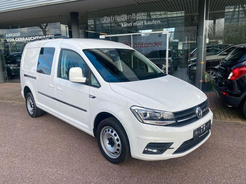 Weiß Gebraucht 2018 VW Caddy Maxi Van / Kleinbus | 16.950 € (Superpreis) - Bild 1/4
