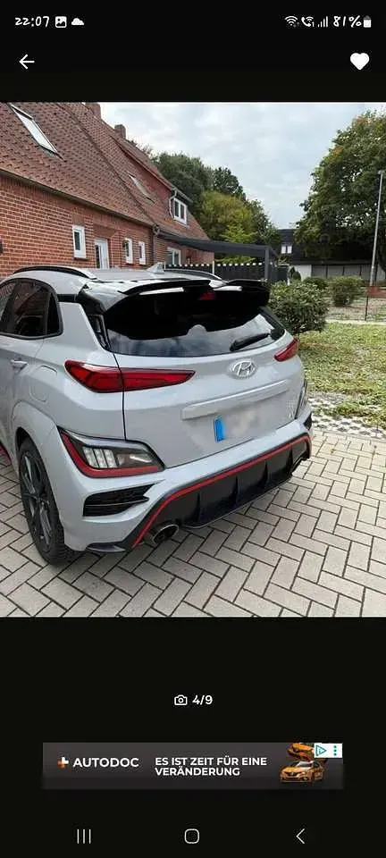 Gebraucht Hyundai Kona N Performance 280 PS (205 kW) 2021 Grau SUV