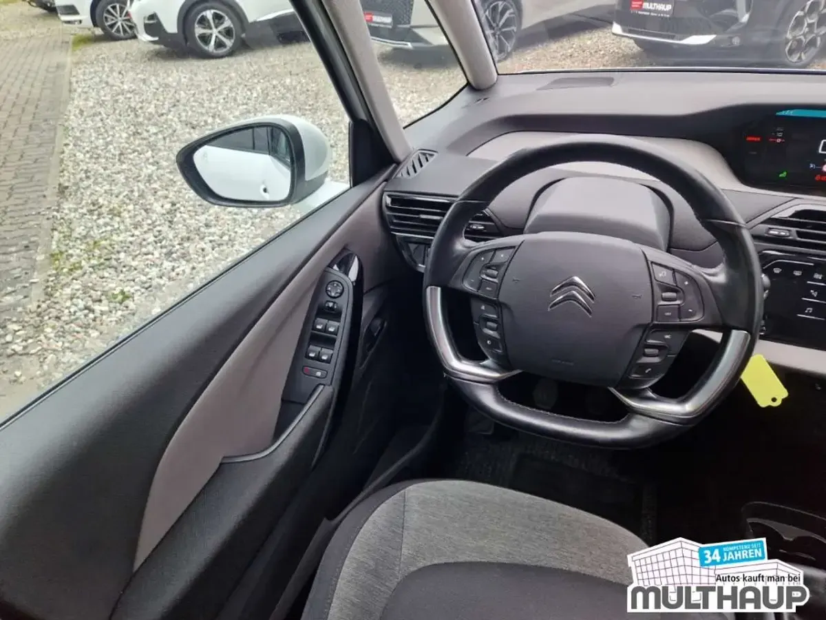 Gebraucht Citroën C4 Picasso SELECTION 120 PS (88 kW) 2018 Weiss Van / Kleinbus