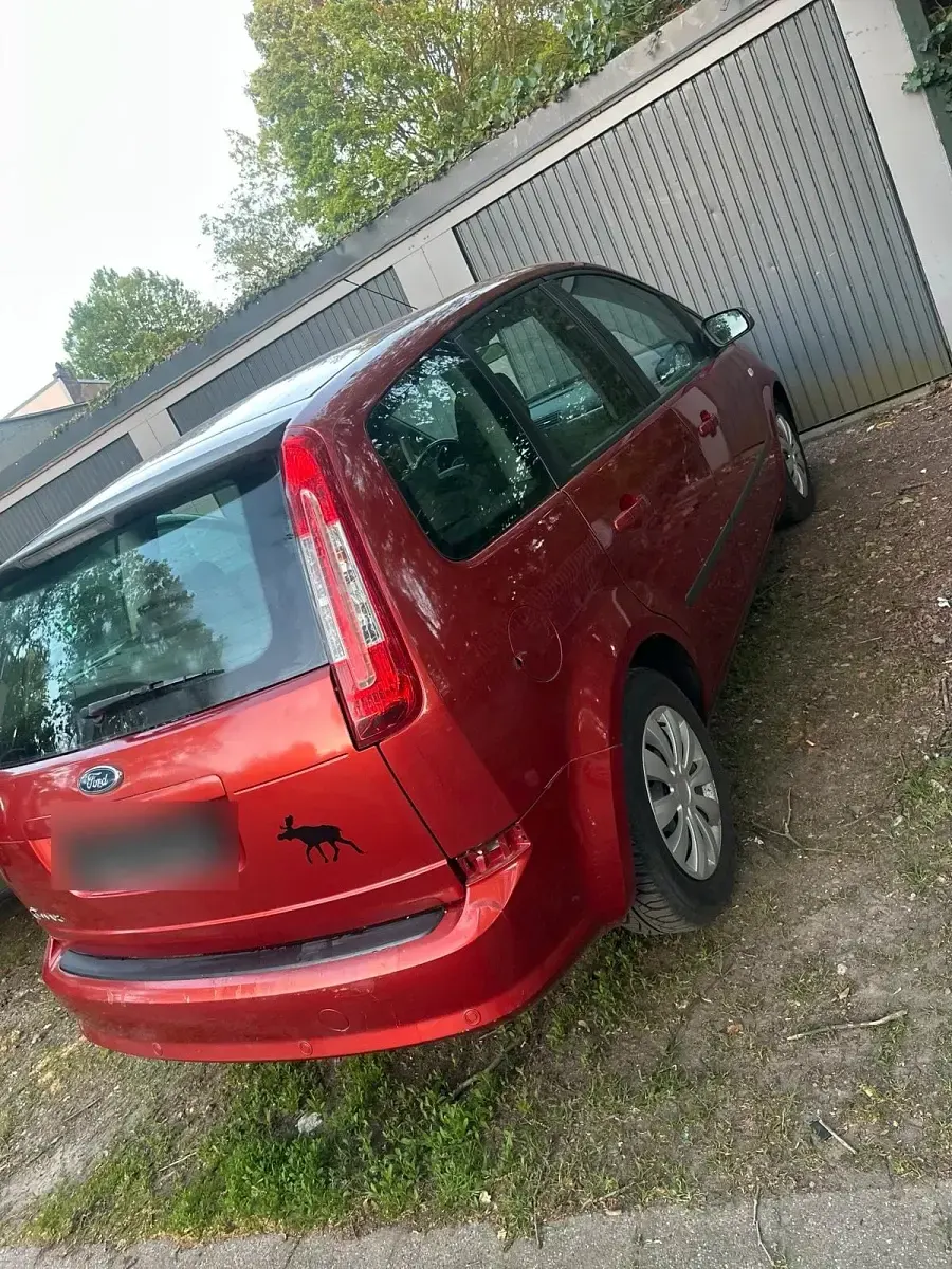 Second-hand Ford C-MAX 125 CP (91 kW) 2007 Roșu Monovolum