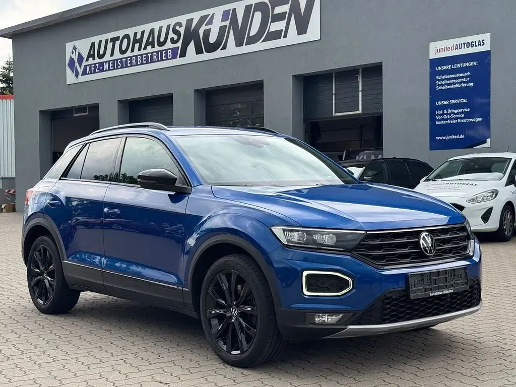 Gebraucht VW T-Roc Sportline 190 PS (139 kW) 2021 Ravennablau SUV