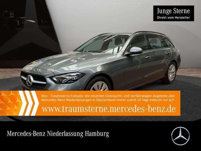 Grau Gebraucht 2022 Mercedes C200 Kombi | 29.990 € (Guter Preis) - Bild 1/3