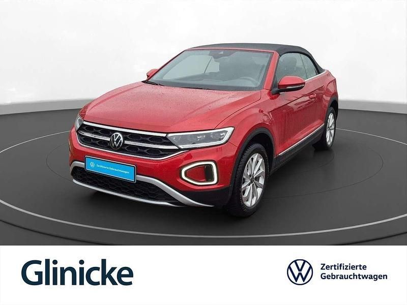 Gebraucht VW T-Roc Cabriolet Style 110 PS (80 kW) 2024 Rot Cabrio