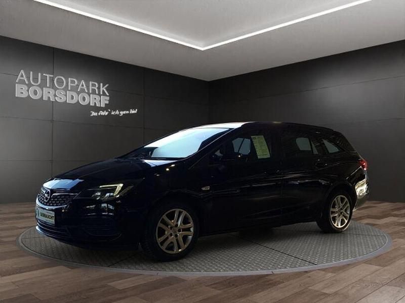 Schwarz Gebraucht 2022 Opel Astra Edition Kombi | 12.870 € (Guter Preis) - Bild 1/4