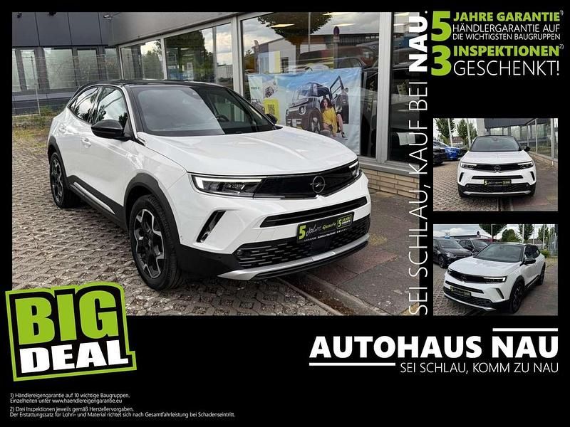 Jade weiss/arktis weiss Gebraucht 2022 Opel Mokka Ultimate SUV | 16.990 € (Fairer Preis) - Bild 1/4