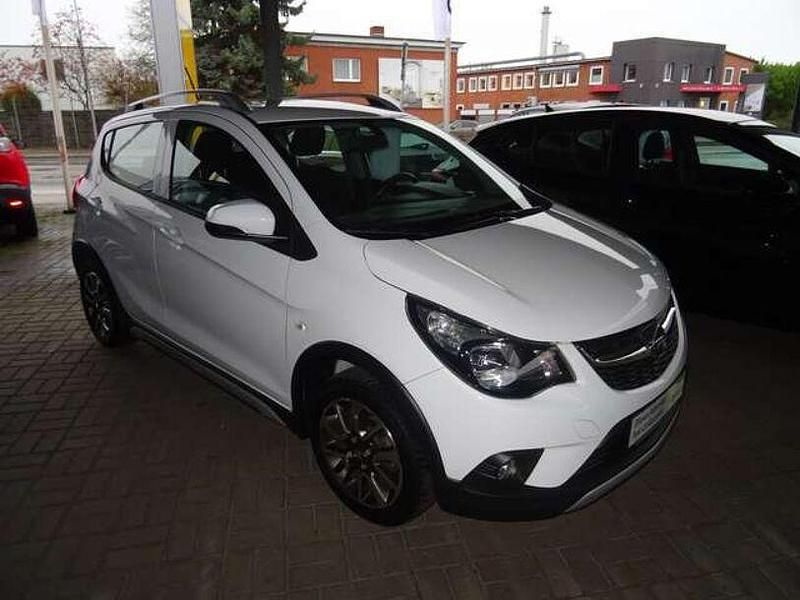 Gebraucht Opel Karl Rocks 73 PS (53 kW) 2019 Schneeweiss Kleinwagen