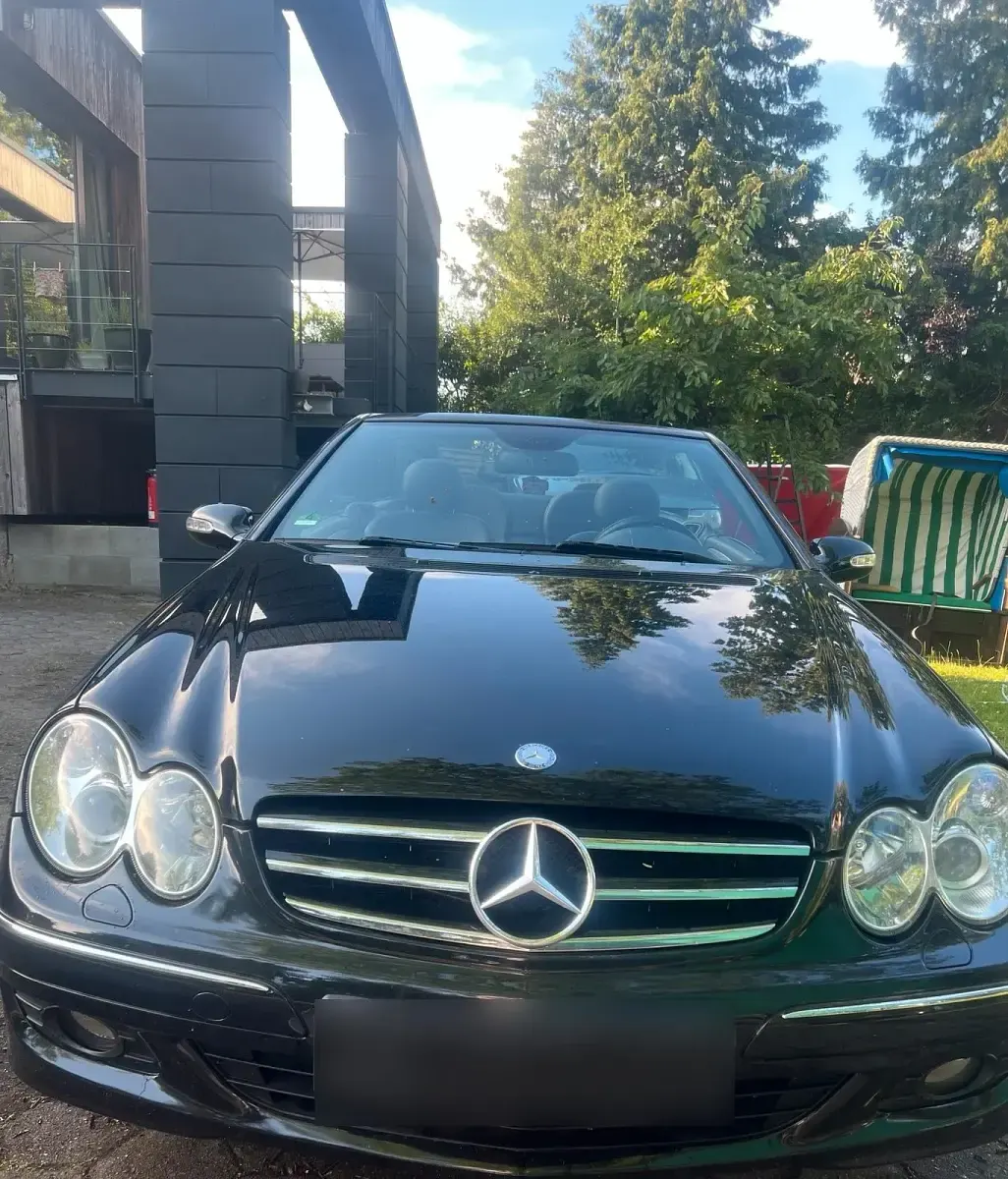 Gebraucht Mercedes CLK350 Avantgarde 272 PS (200 kW) 2006 Schwarz Cabrio