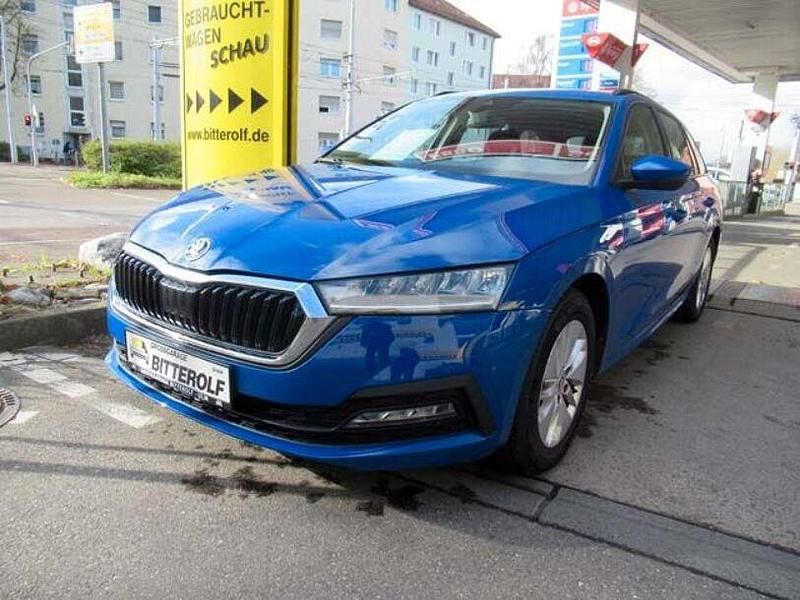 Gebraucht Skoda Octavia 150 PS (110 kW) 2021 Blau Kombi