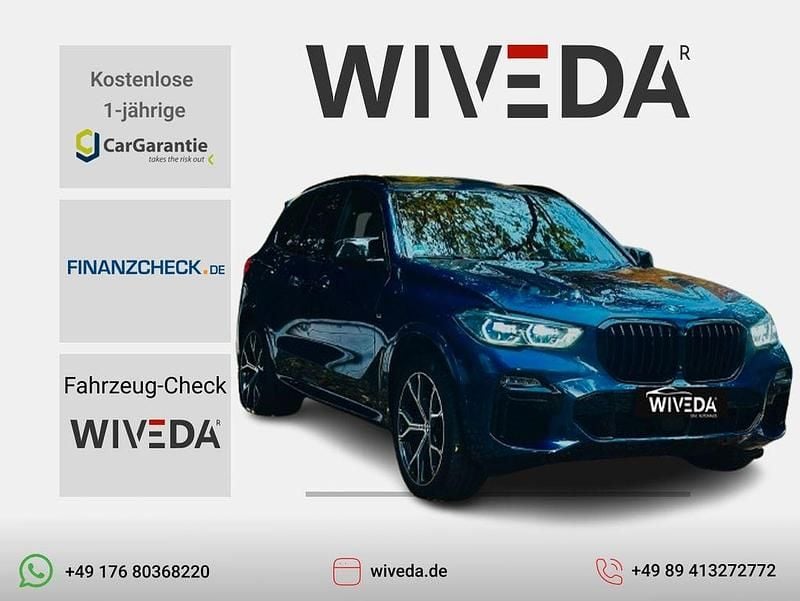 Blau Gebraucht 2020 BMW X5 Performance SUV | 63.999 € - Bild 1/4