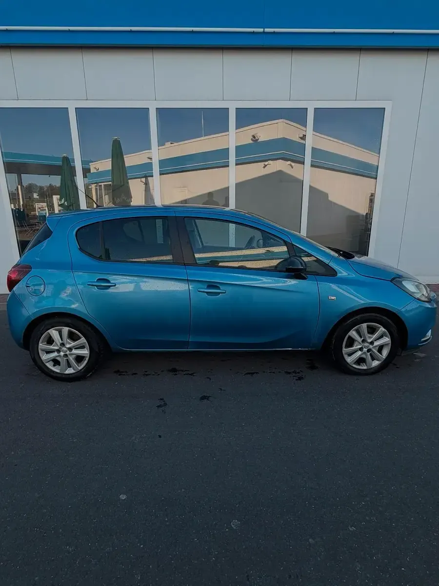 Gebraucht Opel Corsa 101 PS (74 kW) 2016 Blau Kleinwagen