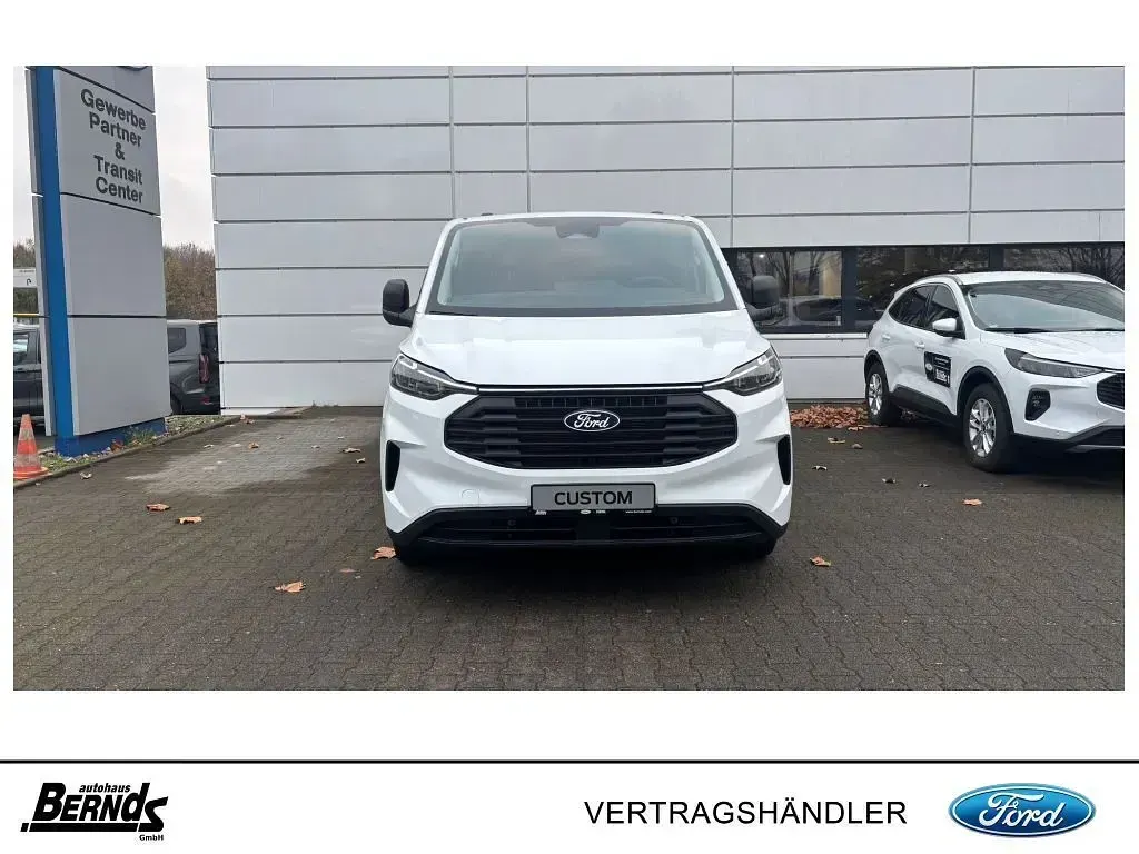 Neu Ford Transit Custom Trend 136 PS (100 kW) 2025 Frozen white Pickup