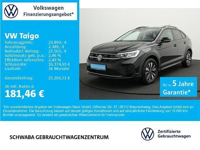 Schwarz Gebraucht 2025 VW Taigo Goal SUV | 23.890 € (Etwas zu teuer) - Bild 1/4