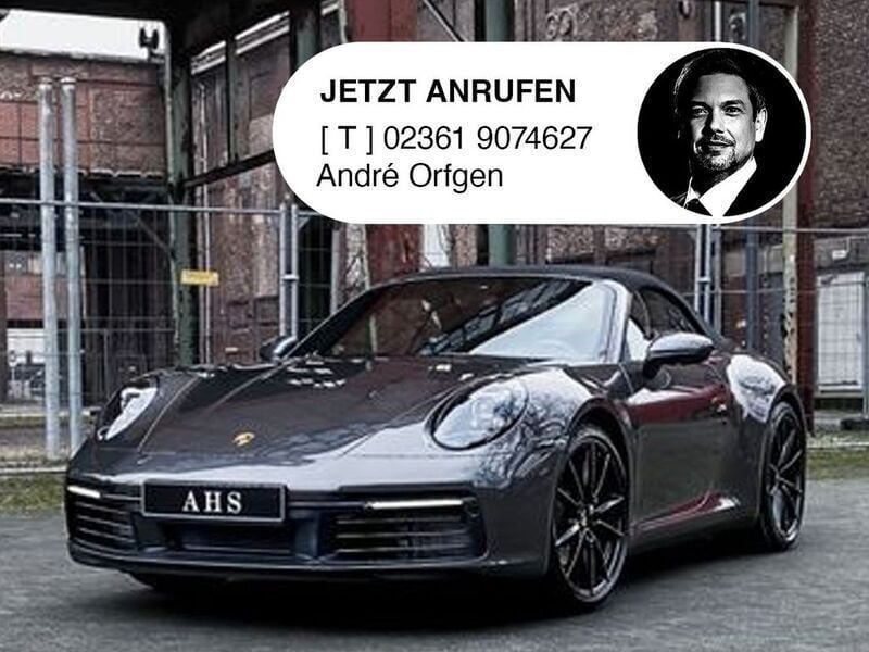 Grau Gebraucht 2020 Porsche 911 Carrera Cabriolet Cabrio | 116.500 € (Fairer Preis) - Bild 1/4